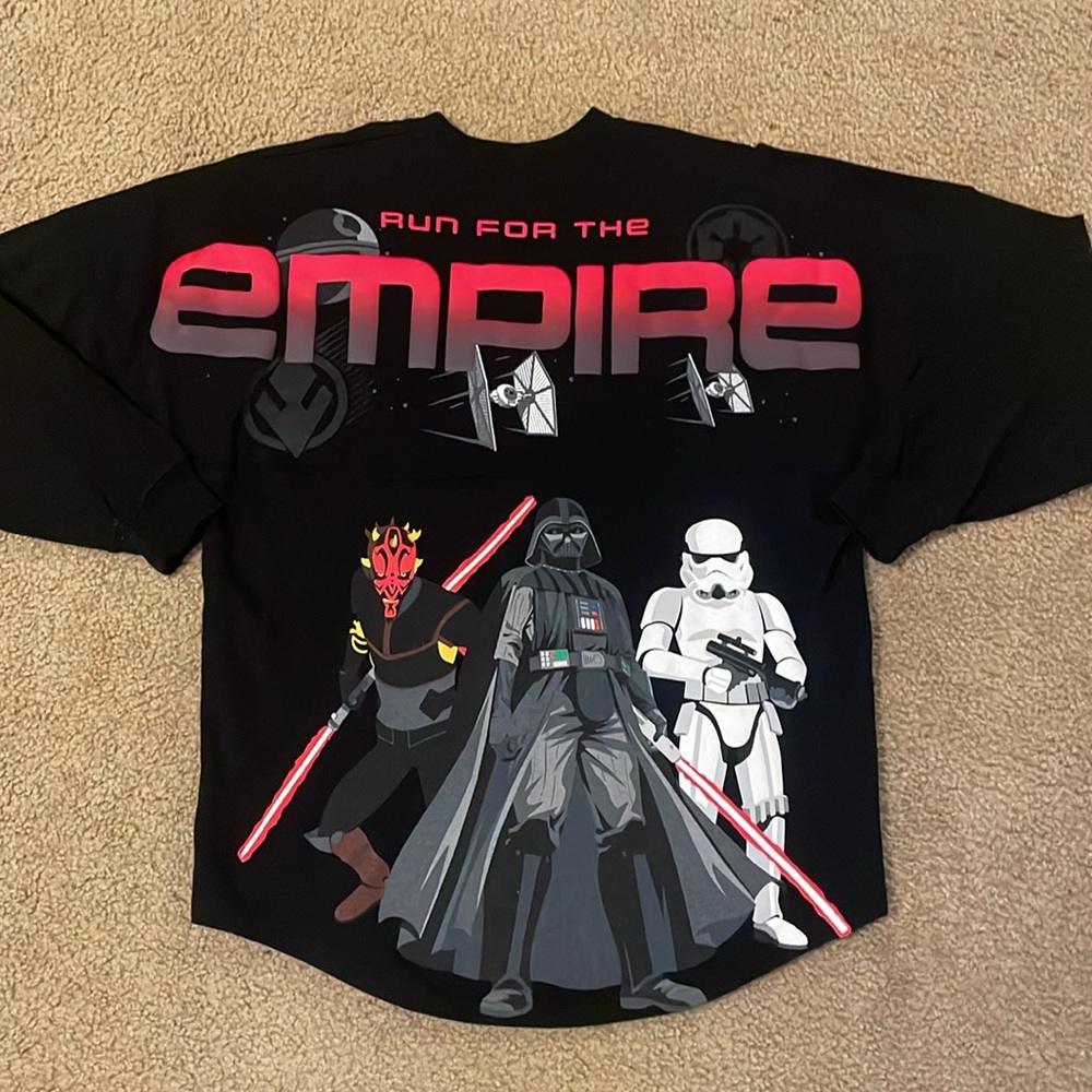 Disney RunDisney Star Wars Run For The Empire Spirit Jersey Adult